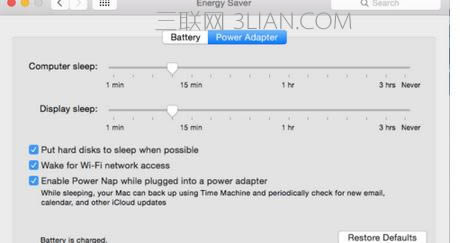 蘋果筆記本省電的方法
