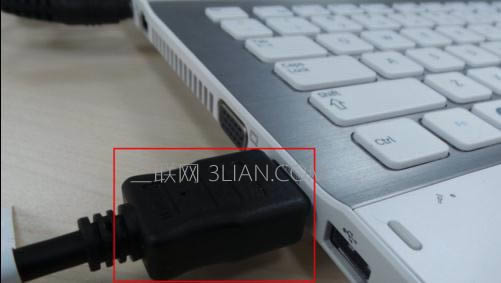 筆記本如何用HDMI線連接電視