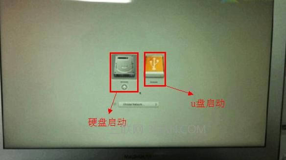 蘋果電腦利用快捷鍵進入U盤啟動的方法