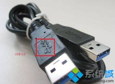 筆記本電腦如何區分USB2.0和USB3.0接口2