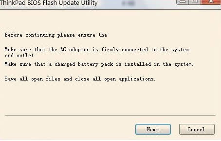 ThinkPad筆記本刷BIOS教程