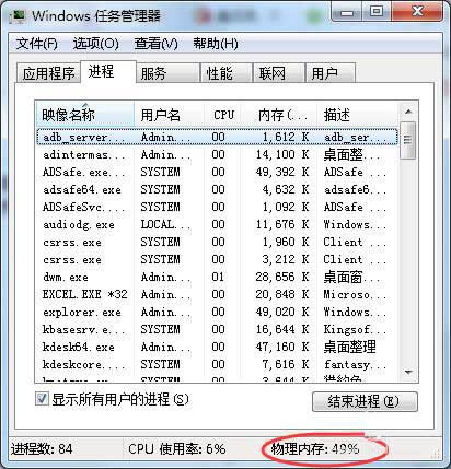 筆記本電腦內(nèi)存占用高怎么辦 筆記本內(nèi)存占用90%怎么解決