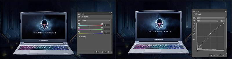 Photoshop打造電商筆記本宣傳海報_PS入門教程
