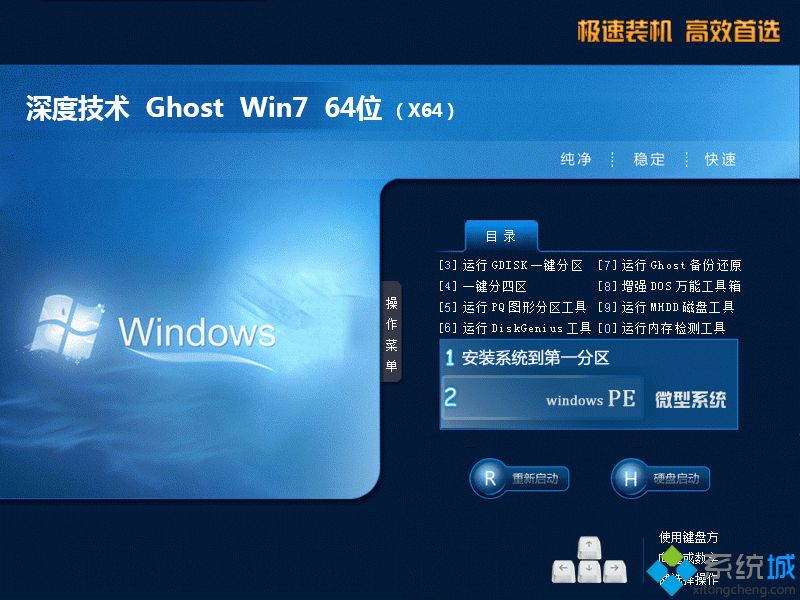 ȼgghost win7 64λŞV2018.07